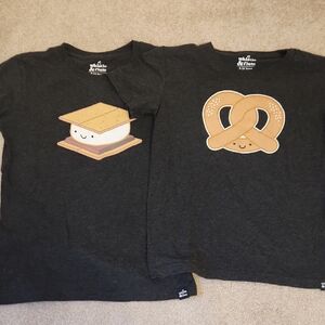 Whistle And Flute Charcoal Kids Tees with Fun Graphics